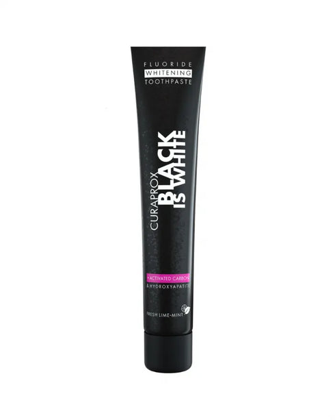 Black is White Toothpaste 90ml-Curaprox-Matakana Pharmacy